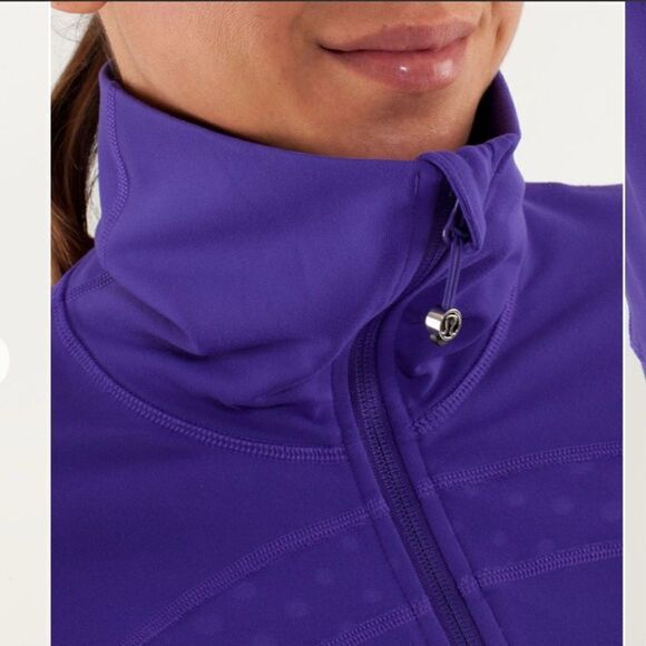 LULULEMON IN STRIDE JACKET - BRUISED BERRY/FADED DOT - Picture 6 of 16